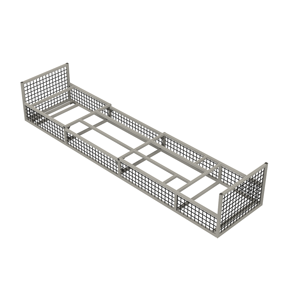 40-120-1SS MODULAR SOLUTIONS GUSSET BRACKET 45MM X 90MM WITH STAINLESS STEEL HARDWARE REINFORCEMENT ANGLE
